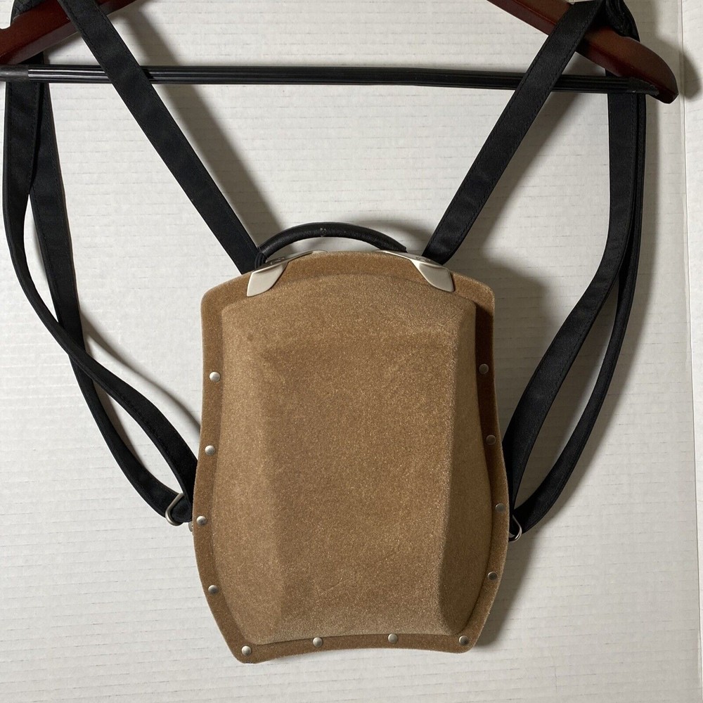 Genuine Boblbee Mini Hardshell Backpack Tan Felt Cycling Bag
